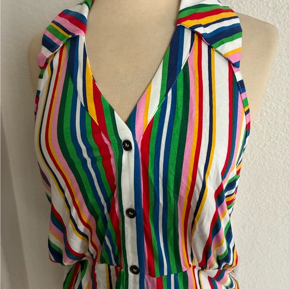 ModCloth rainbow romper - Picture 5 of 7